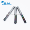 BFL Changzhou End Mill Bits de fresadora de corte recto de carburo sólido de 1 flauta